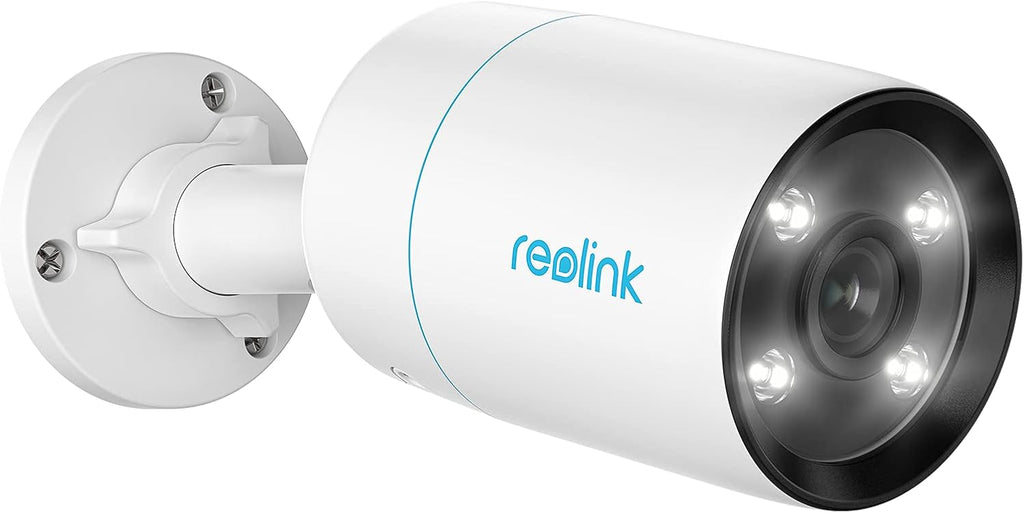 4K PoE Outdoor Security Camera with Spotlights Color Night Vision L626351