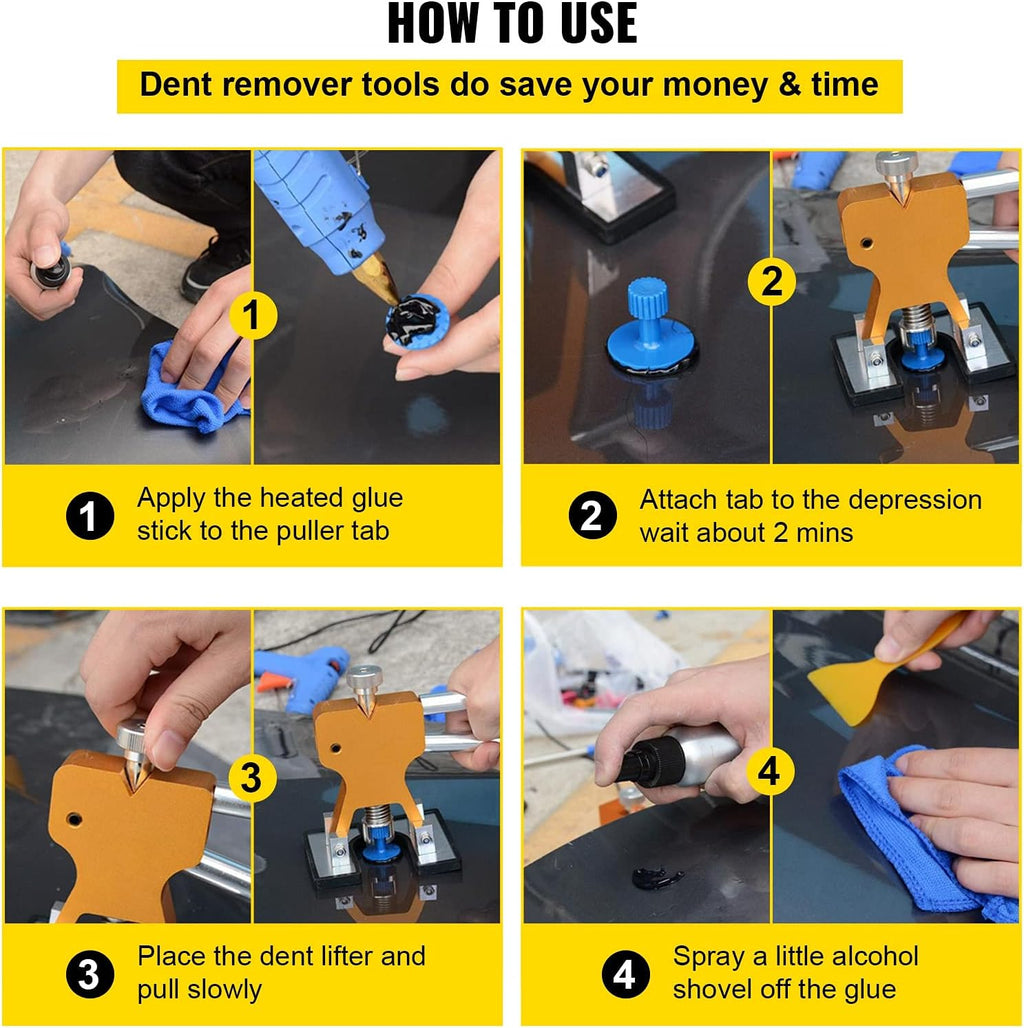 53 PCS Paintless Dent Repair Tool Kit L6911