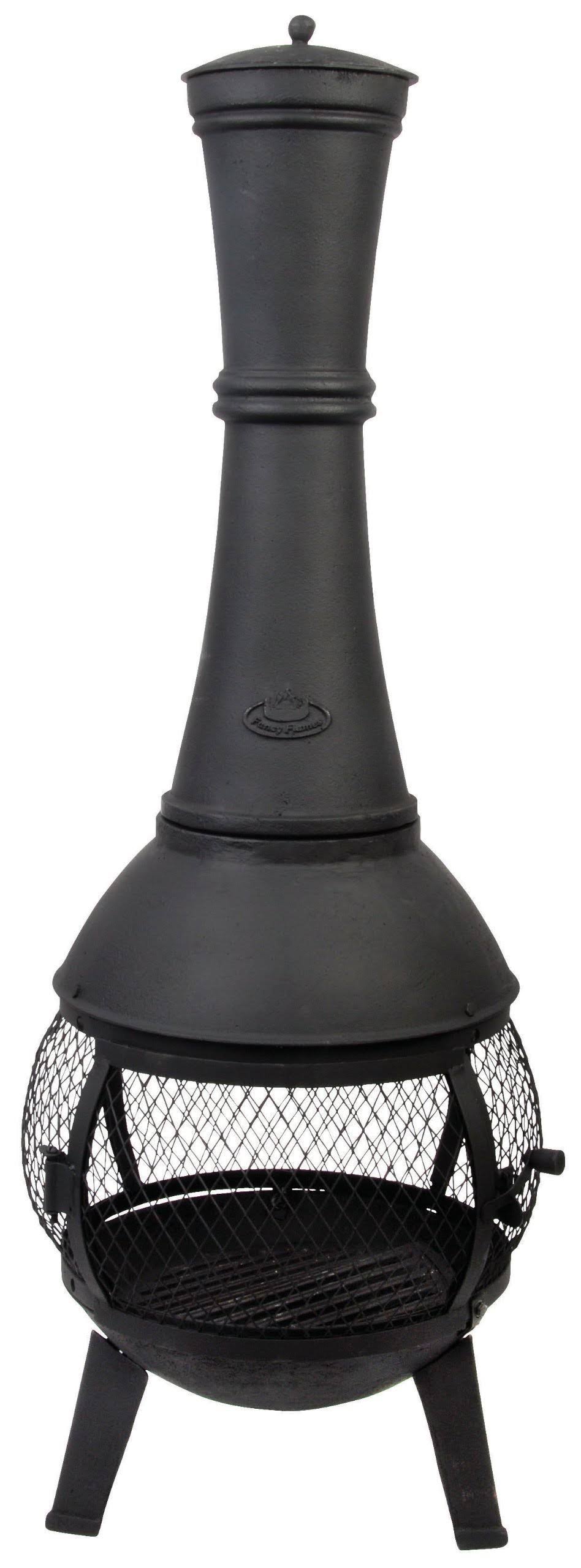 Cast Iron Wood Burning Chiminea F47859