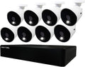 8 Wired 4K Ultra HD Indoor/Outdoor Security Camera System with 2TB Hard Drive I87916