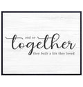 8x10 Unframed Wall Decor A1261