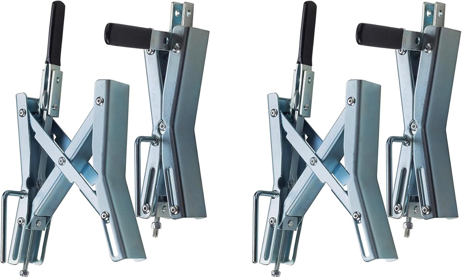 Wheel-Stabilizer Tire-Stop for Dual Axle Vehicles, Fits up to 6 Inches, Set of 2 X301984