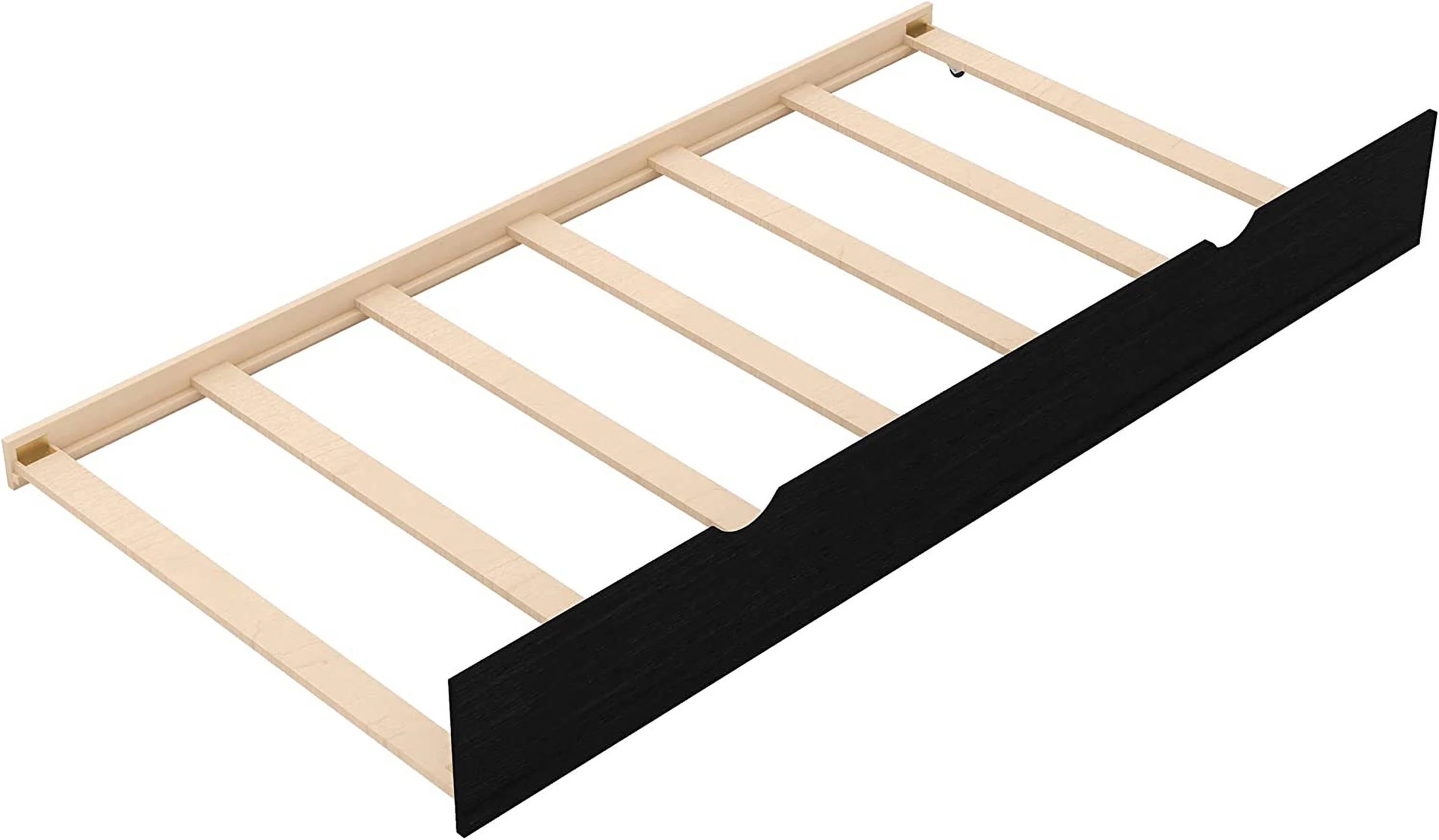 Twin Over Twin/King Wooden Bunk Beds with Trundle and Ladder E9685