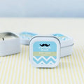 Mini Square Baby Shower Candle Favor D7128