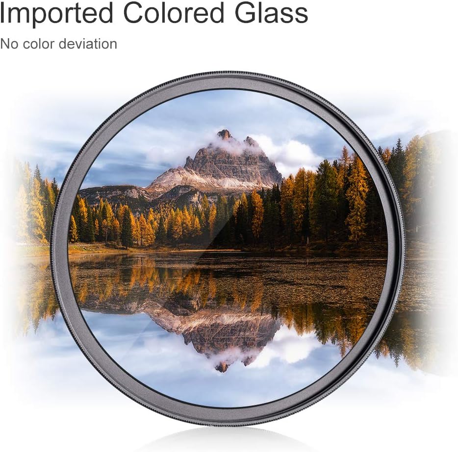 37mm ND8 ND64 CPL Circular Polarizer Filter Kit with Multi-Layer Coatings Pack of 2 X805901