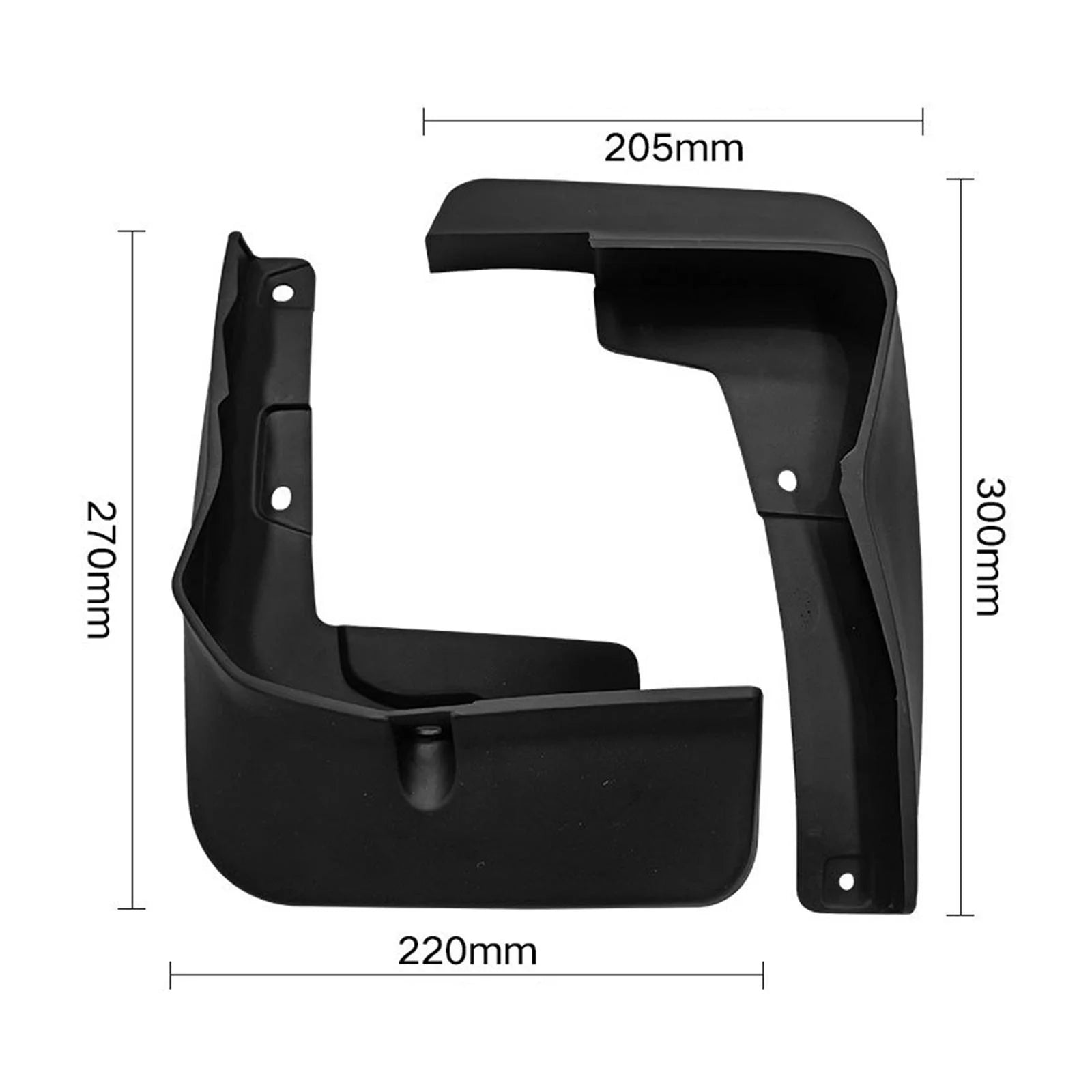 4x Front and Rear Mud Flaps Mudguard R98141