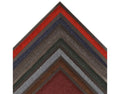 Brown Indoor Carpeted Entry Mat, 4 x 8 ft, Vinyl Backing N604070