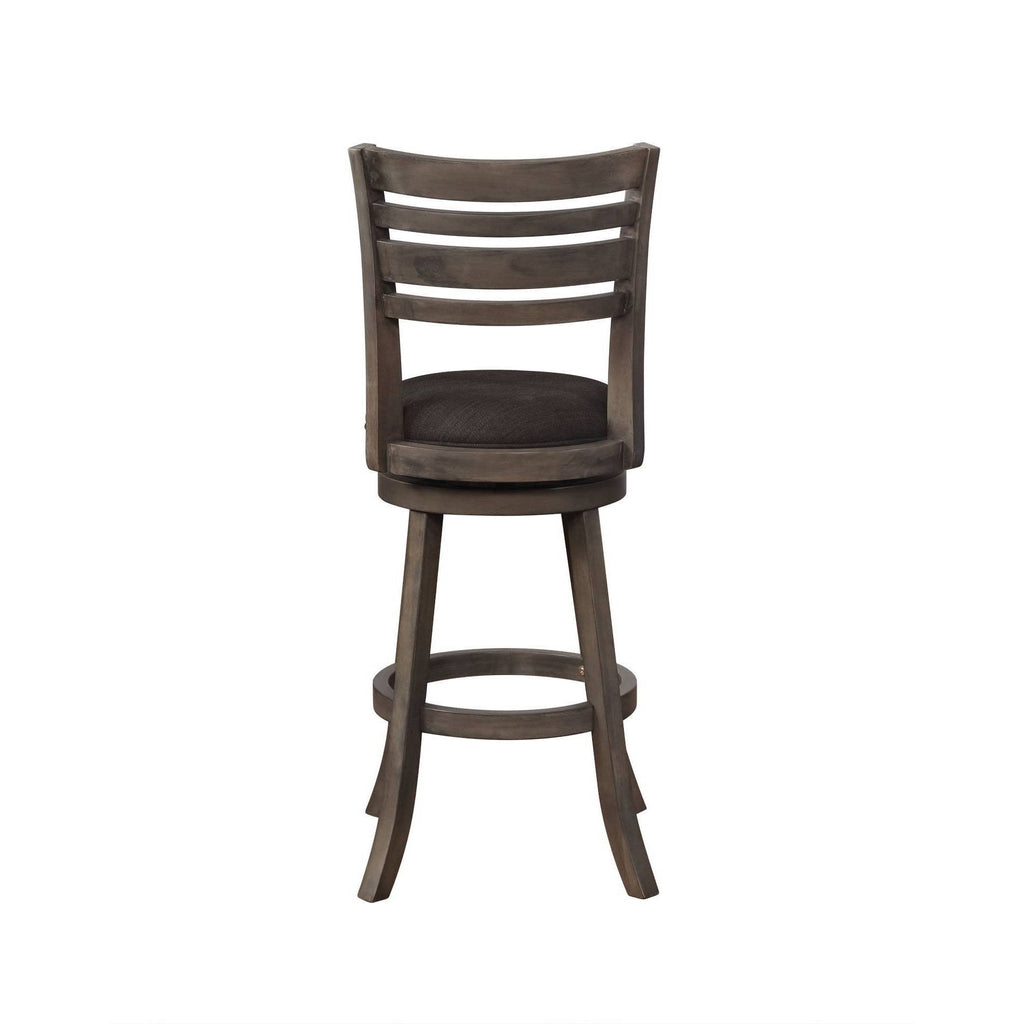 Gray Swivel Barstool Q795