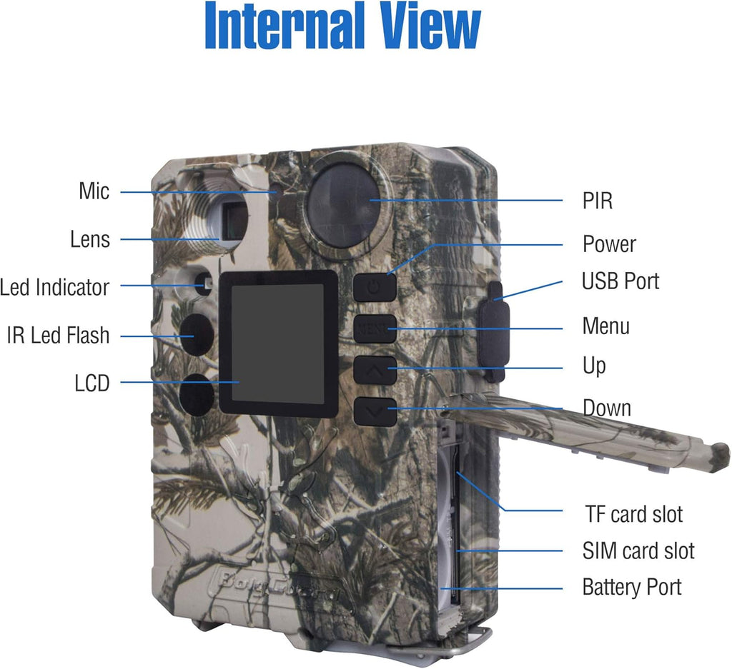 18MP Waterproof Wildlife Game Camera Pack of 2 E192