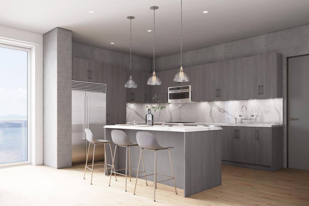 Gray Wall Cabinet S183446