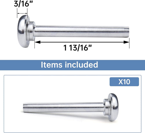 10Pack T316 Stainless Steel Cable Railing Kit V325529