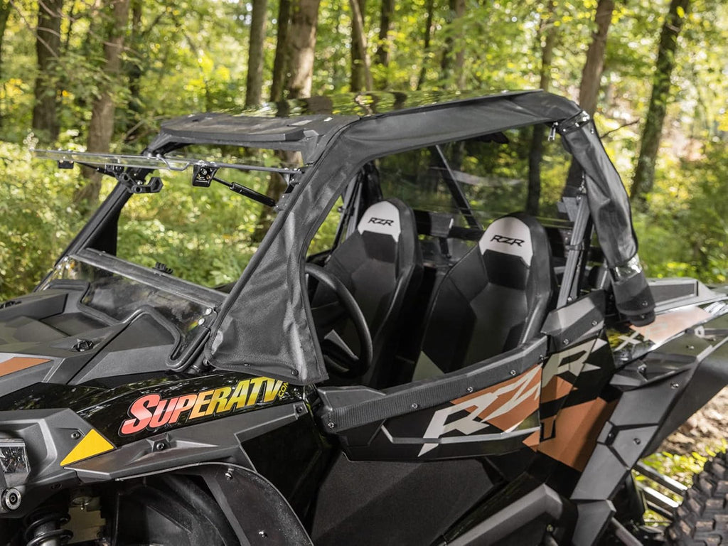Soft Cab Enclosure Upper Doors with Polycarbonate Rear Windshield Z82487