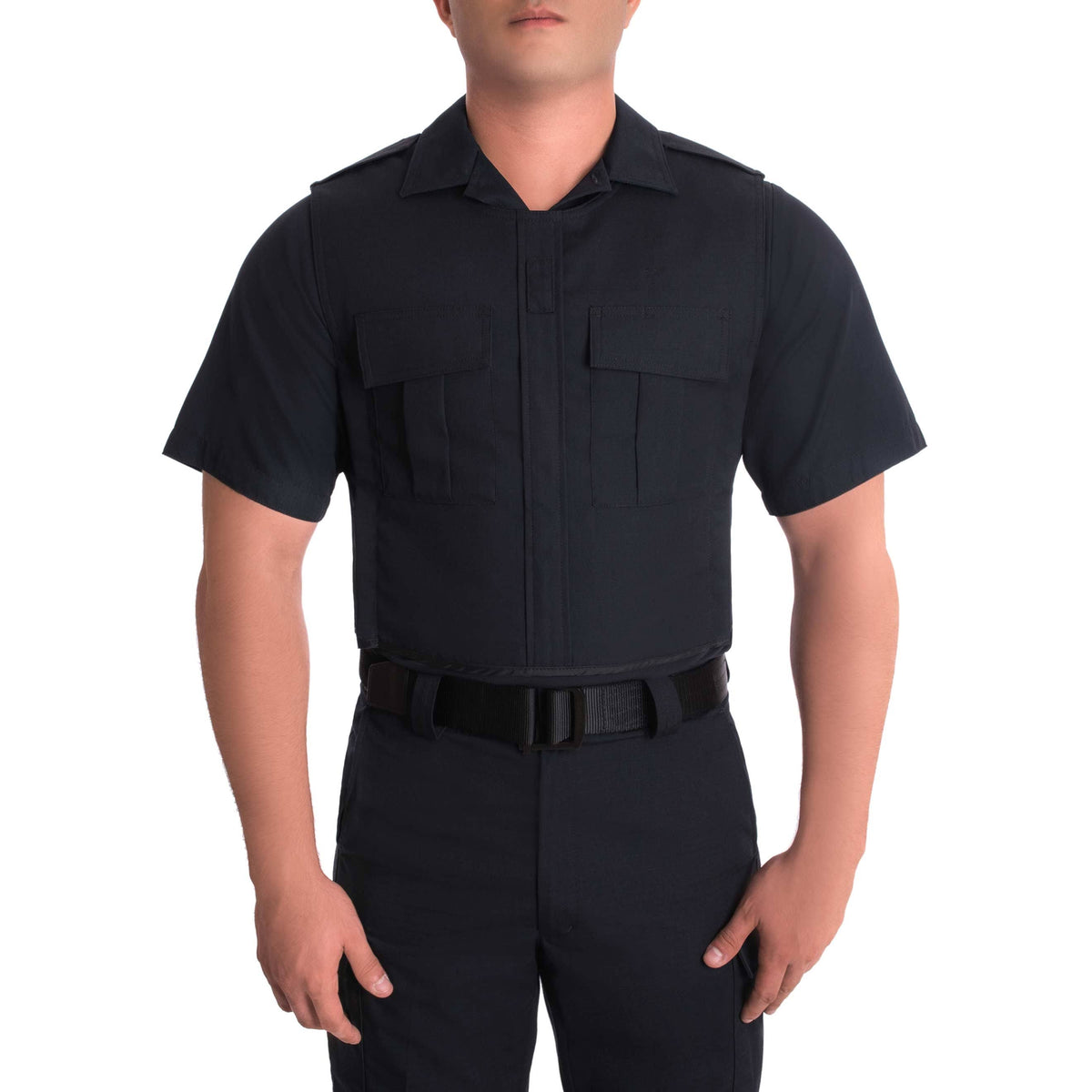 Tactical Outer Vest Carrier in Dark Navy Blue Cotton K88118