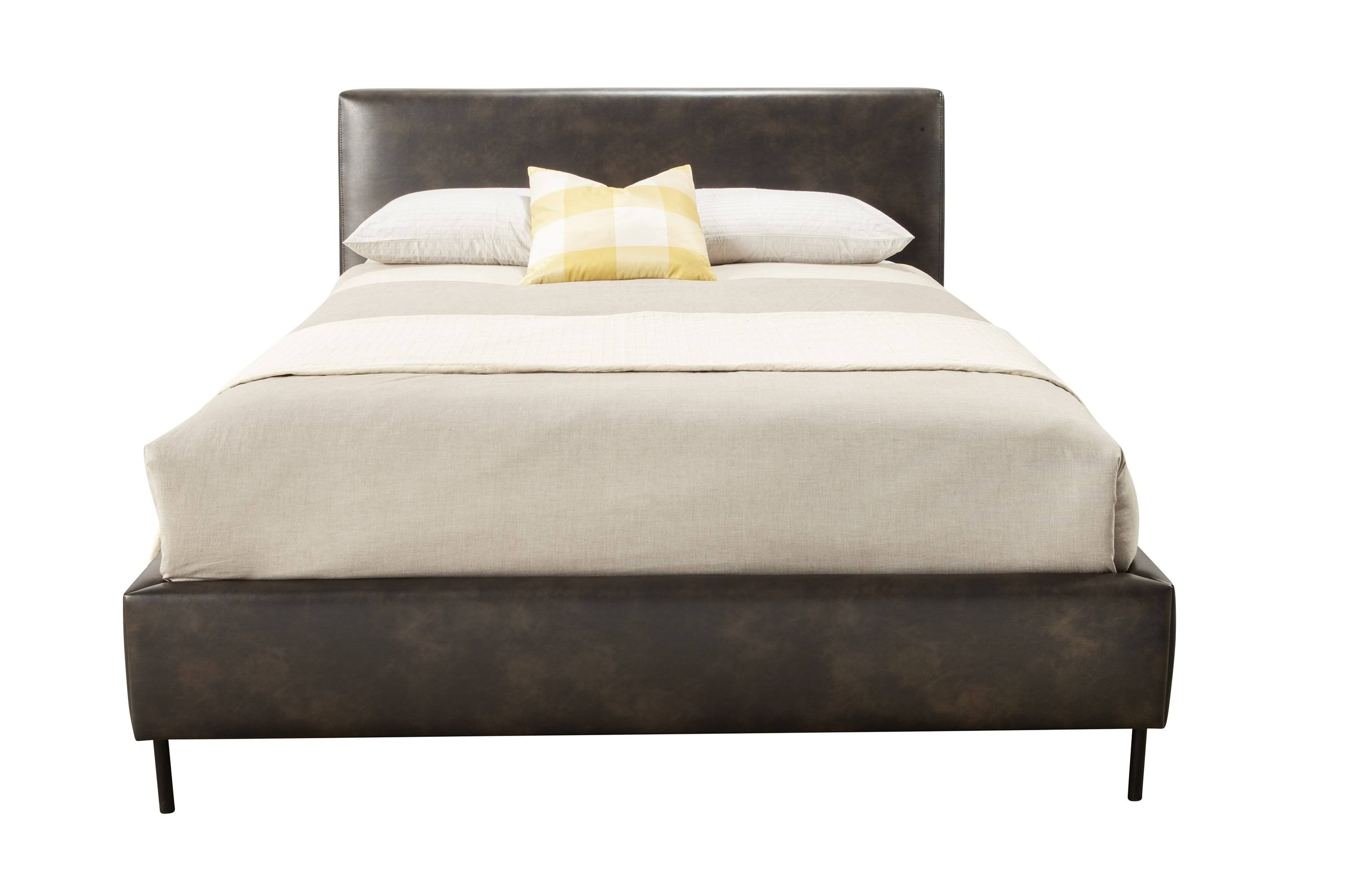Gray California King Bed V911884