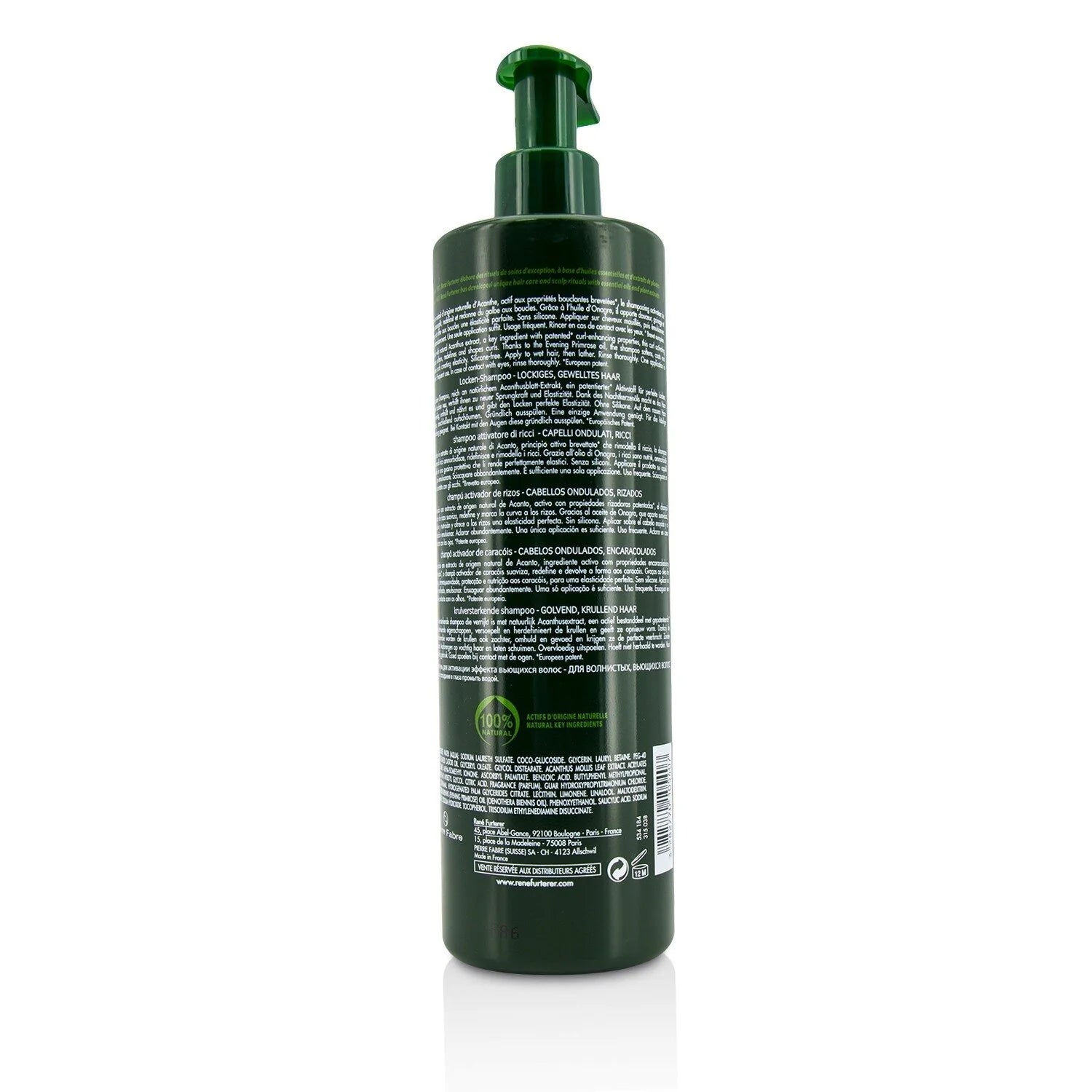Curl Activating Shampoo 600ml U1236