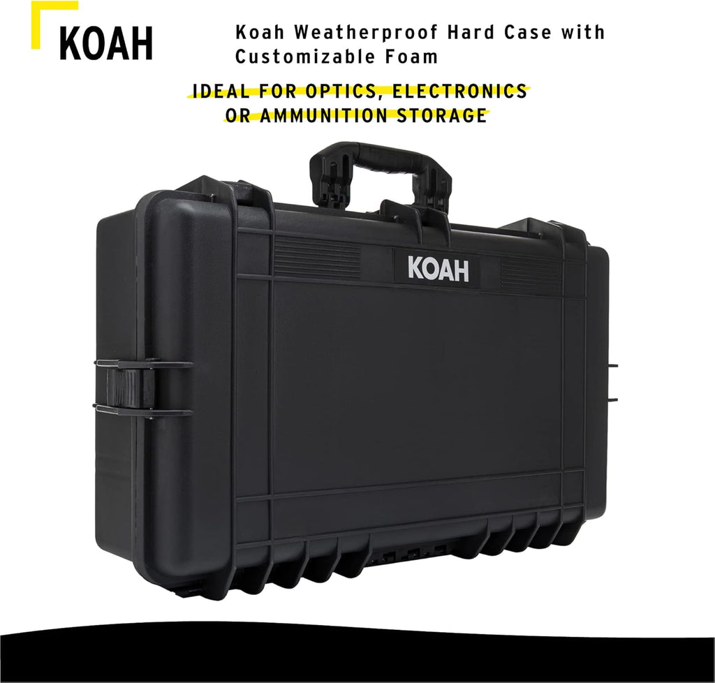 Weatherproof Hard Case with Customizable Foam G82388