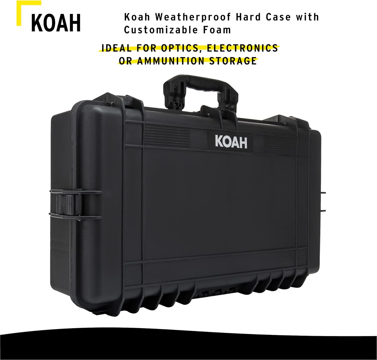 Weatherproof Hard Case with Customizable Foam G82388
