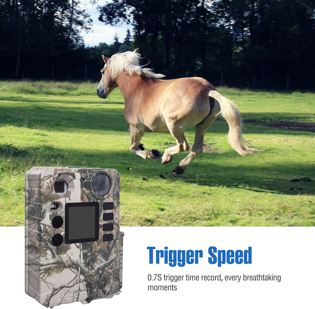18MP Waterproof Wildlife Game Camera Pack of 2 E192