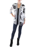Chiffon Metallic Duster Blazer H211256