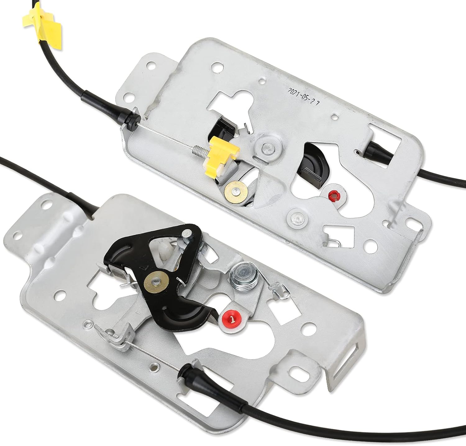 Rear Left Drive Side Door Lock Latch Cable Pack of 2 V87986