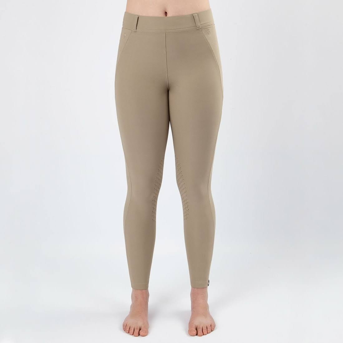Classic Tan Knee Patch Tights L40327