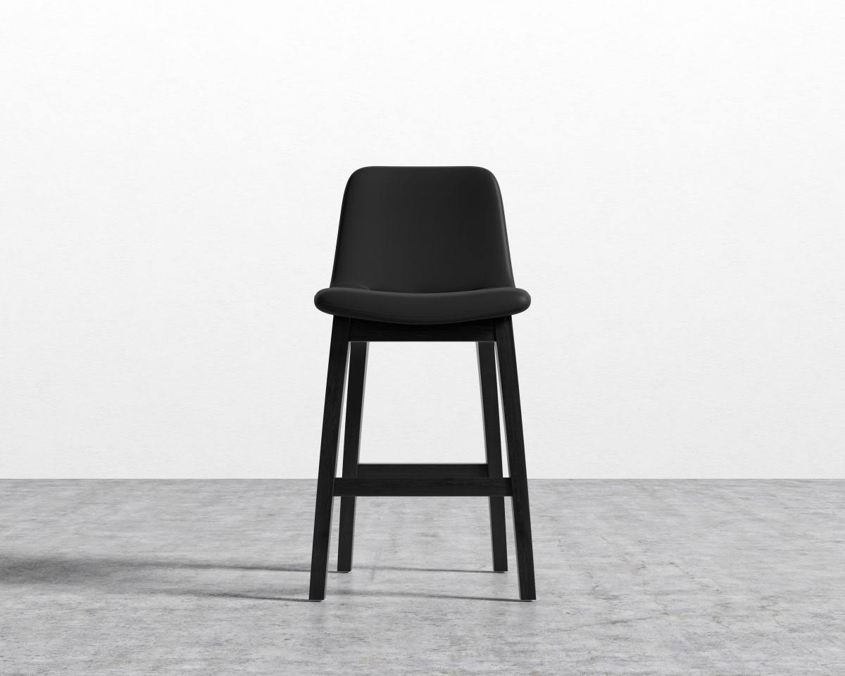 Natural Monaco Black Counter Stool A457375