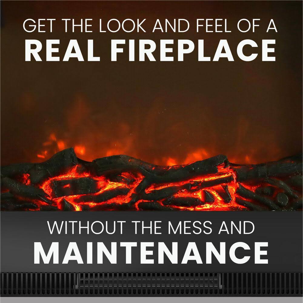 Cherry Fireplace Mantel with Electronic Insert K315