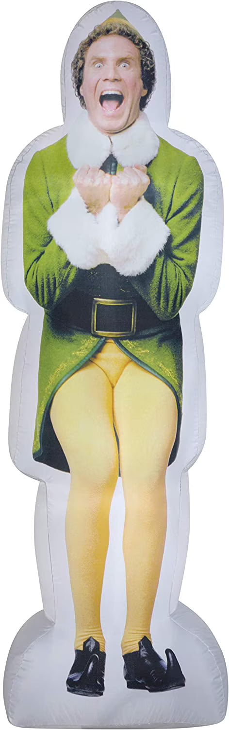 Photorealistic Airblown Buddy the Elf Christmas Inflatable H195
