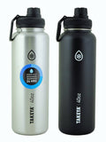 40 oz Thermoflask Black & Silver Pack of 2 E436227