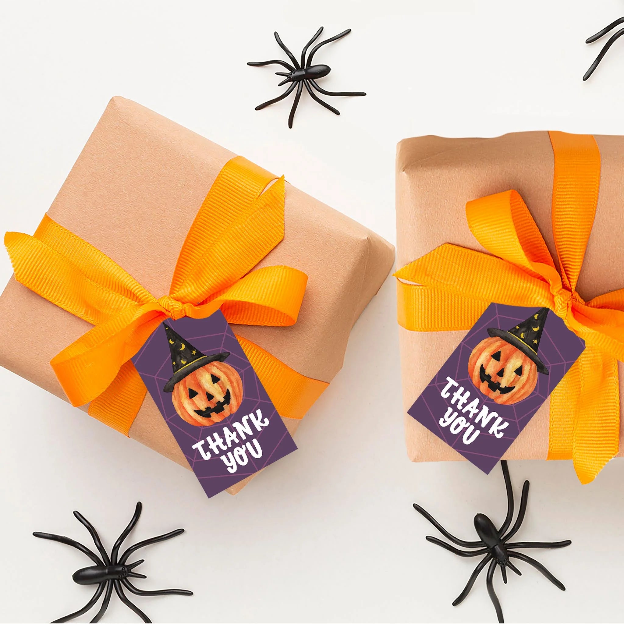 100-Pk Halloween Gift Tags With String R185435