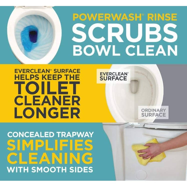 One-Piece Dual Flush Elongated Toilet N164