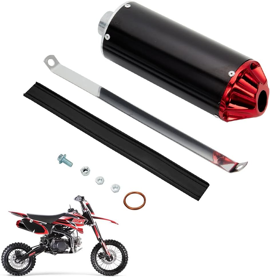 Blue Exhaust Muffler Silencer Pipe Assembly Kit Pack of 2 W261097