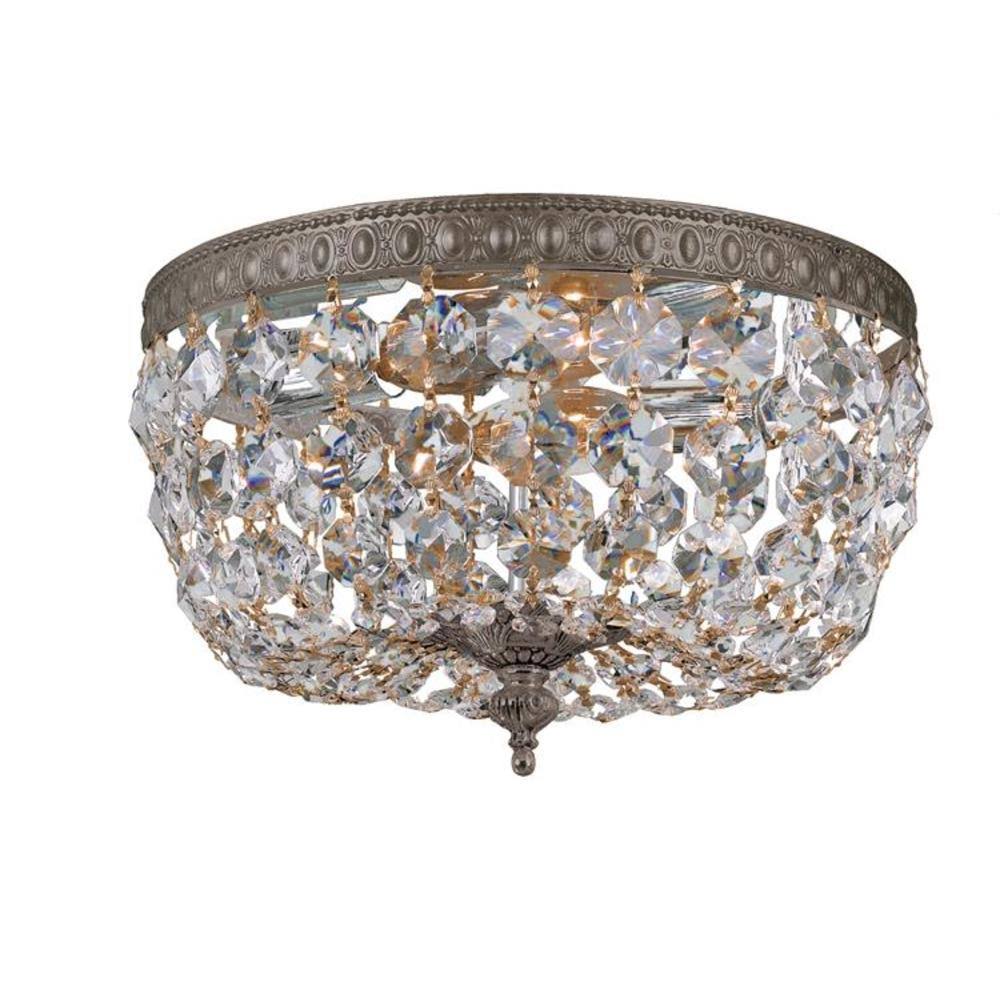 Bronze Two Light Ceiling Mount O5084