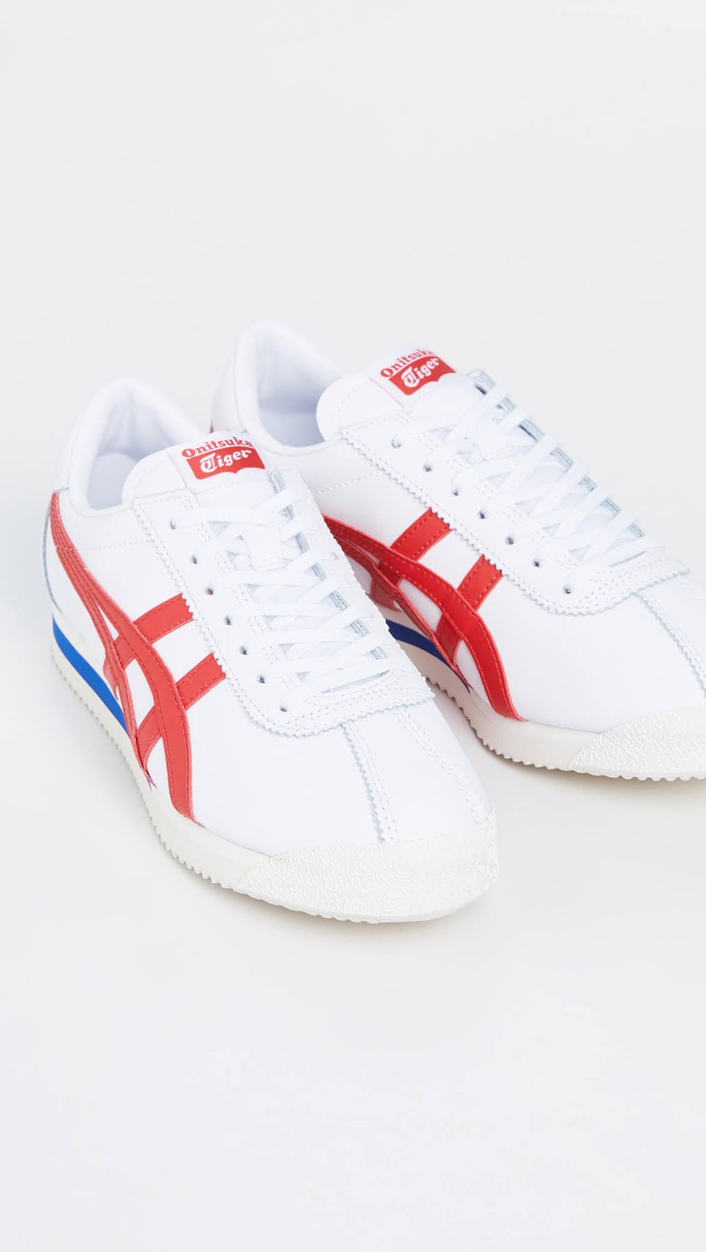 White Classic Red Corsair Sneakers M5508