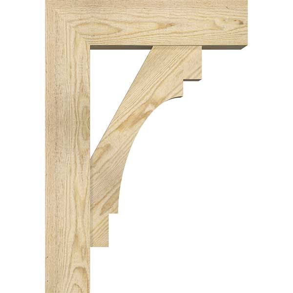 Rough Sawn Bracket with Offset Brace, Douglas Fir W756544
