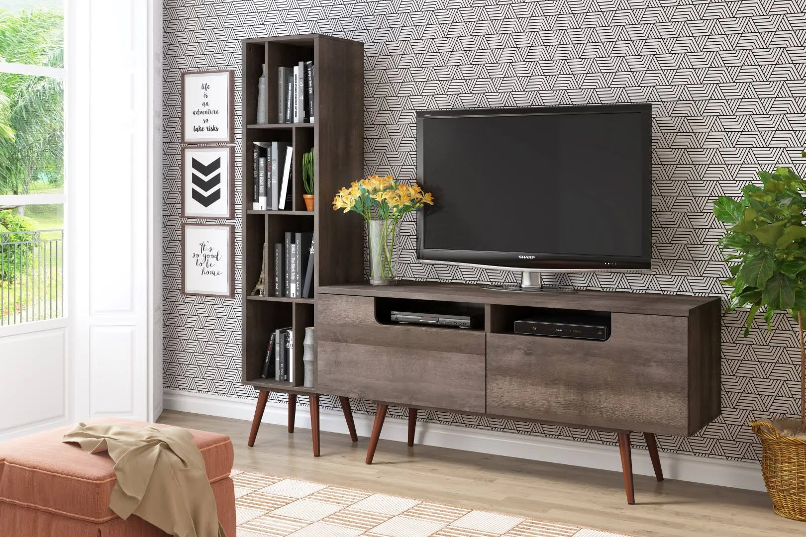 Tall Cubby Bookcase P1486