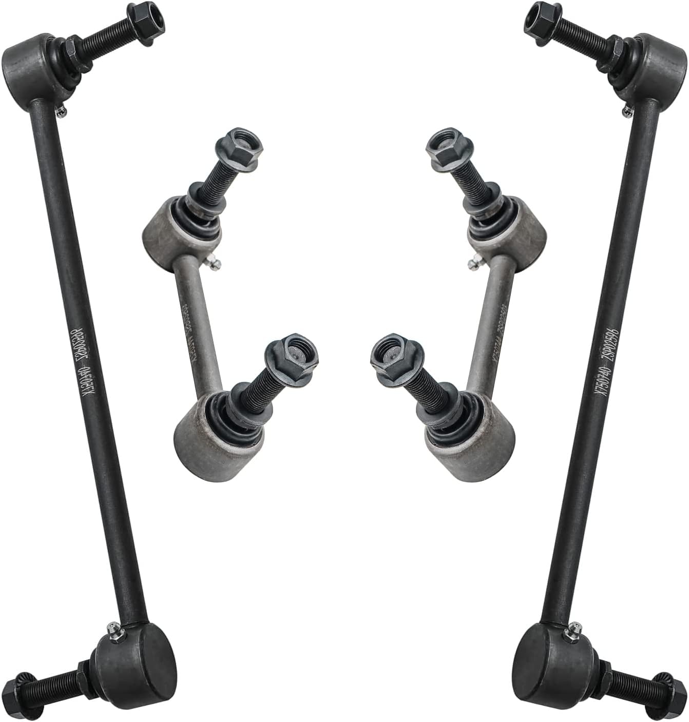 4PC Front and Rear Stabilizer Sway Bar End Links for Ford Fusion Edge Lincoln MKZ G234953