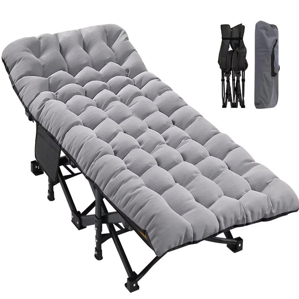 Oversized Folding Camping Cot with Carry Bag K56279
