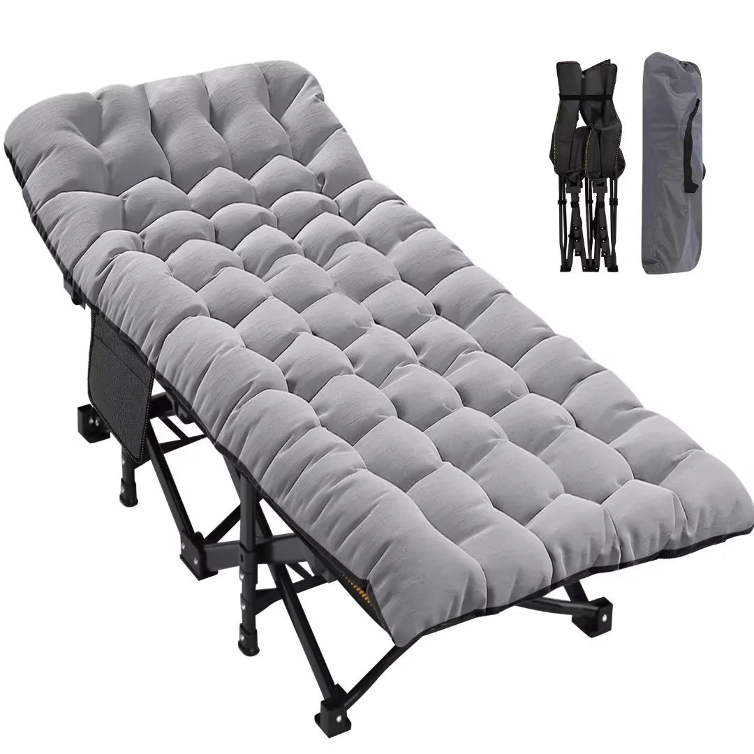 Oversized Folding Camping Cot with Carry Bag K56279