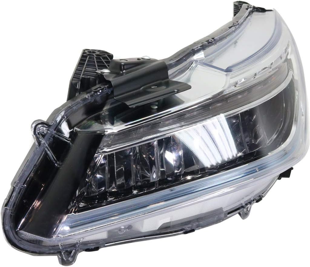 Headlight Assembly for Honda Accord 2017 Driver Side LED L8878