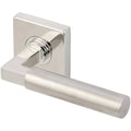 Polished / Satin Stainless Steel Privacy Door Lever Set O697046