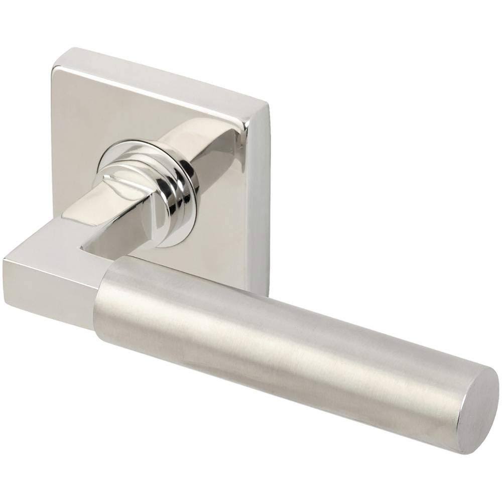 Polished / Satin Stainless Steel Privacy Door Lever Set O697046