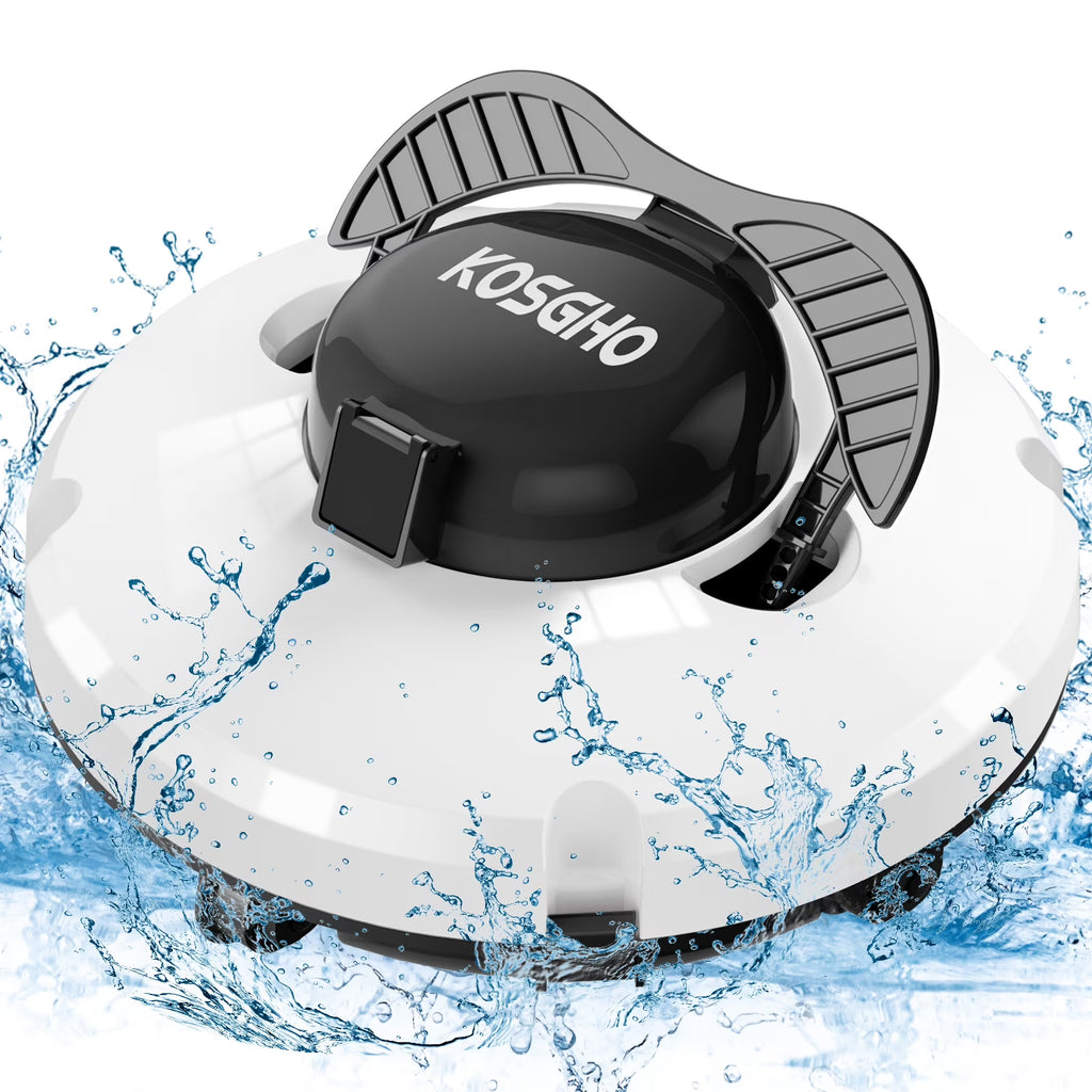 Cordless Robotic Pool Cleaner with Dual-Motor Z7874