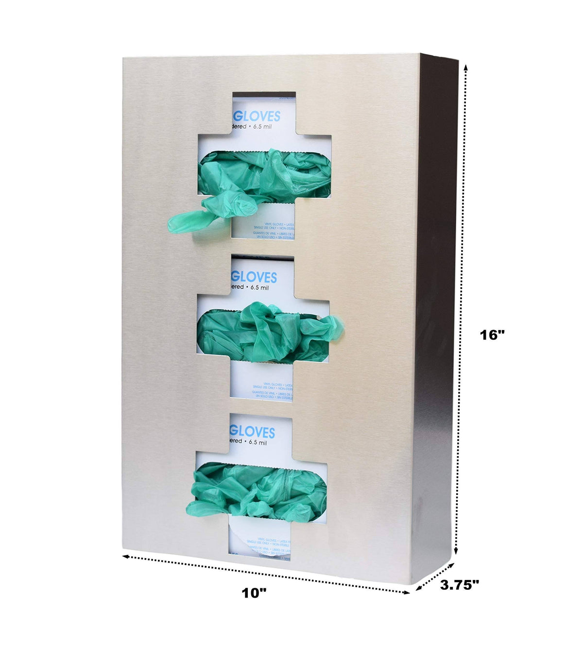 Stainless Steel Medical Glove Box Dispenser P569