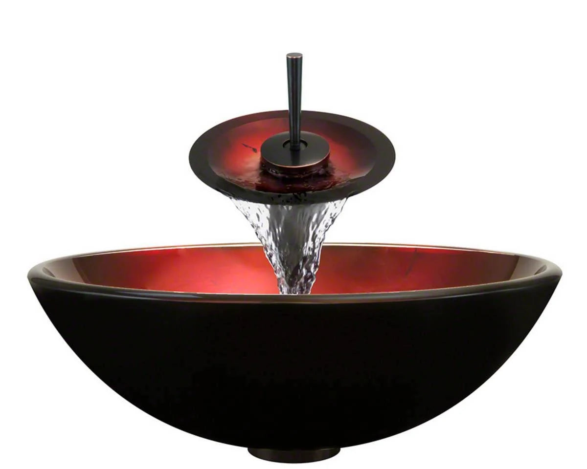 Bathroom Waterfall Faucet Ensemble J234298