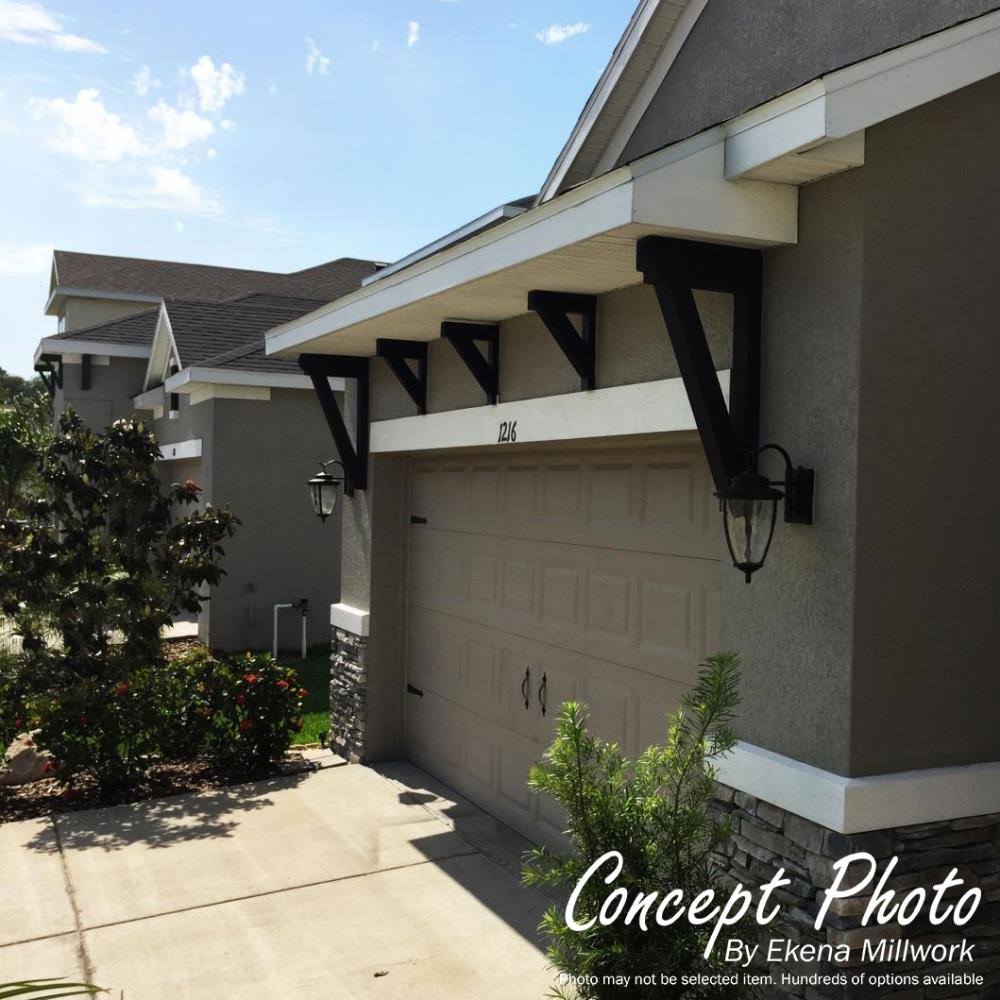 Imperial Block Smooth Bracket, Western Red Cedar O94430