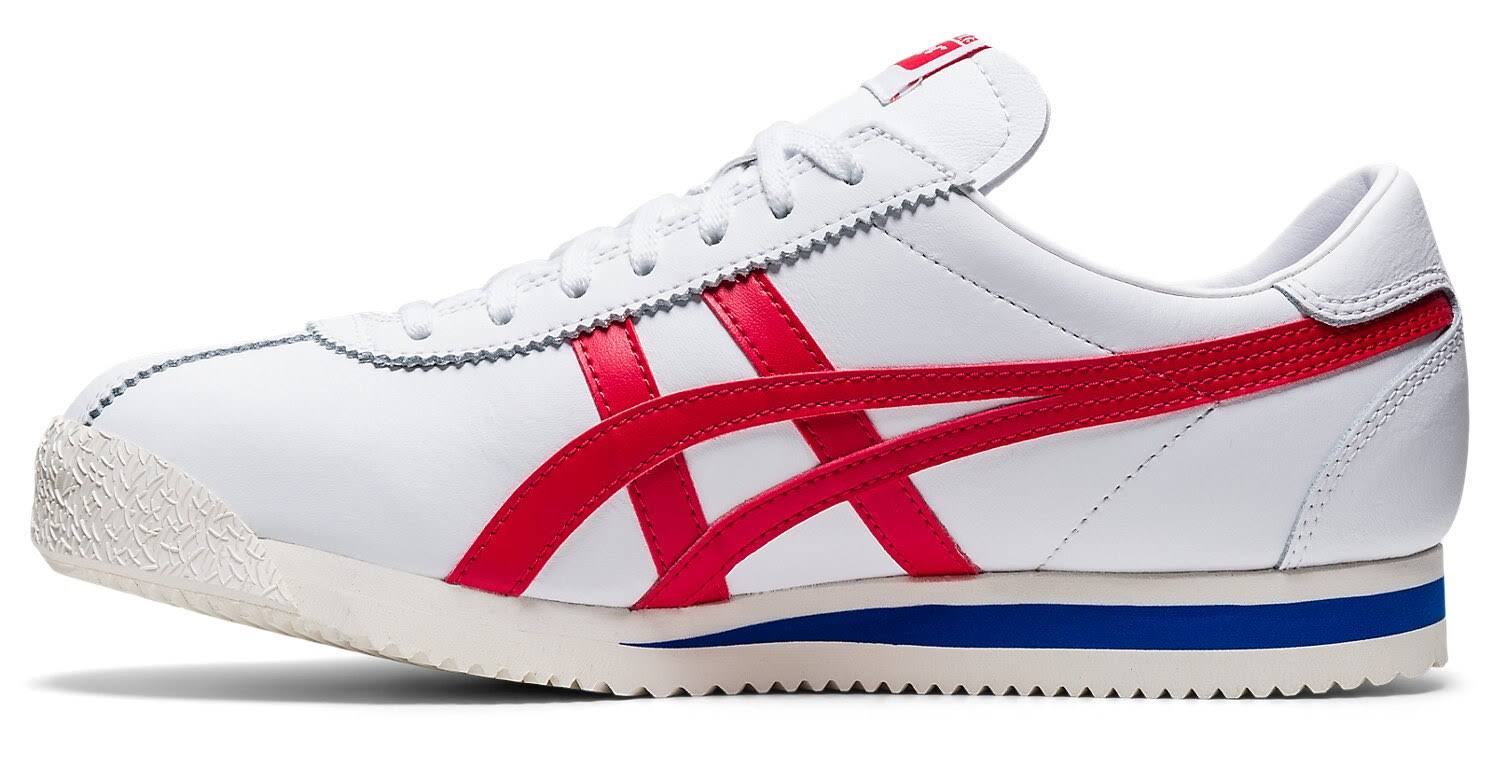 White Classic Red Corsair Sneakers M5508