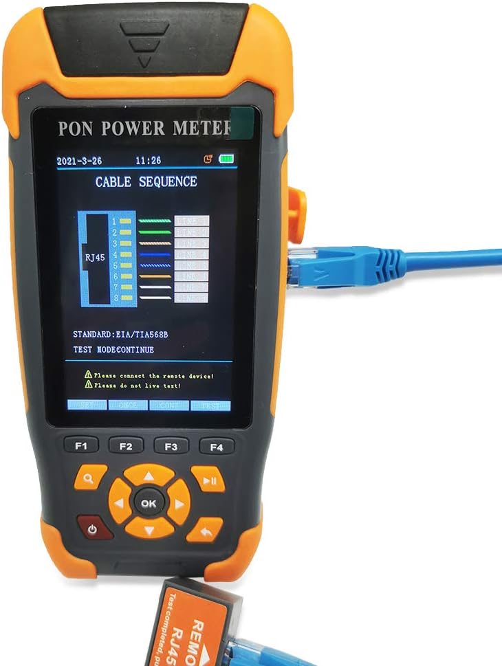 Optical PON Power Meter 5 in 1 Fiber Tester F95724