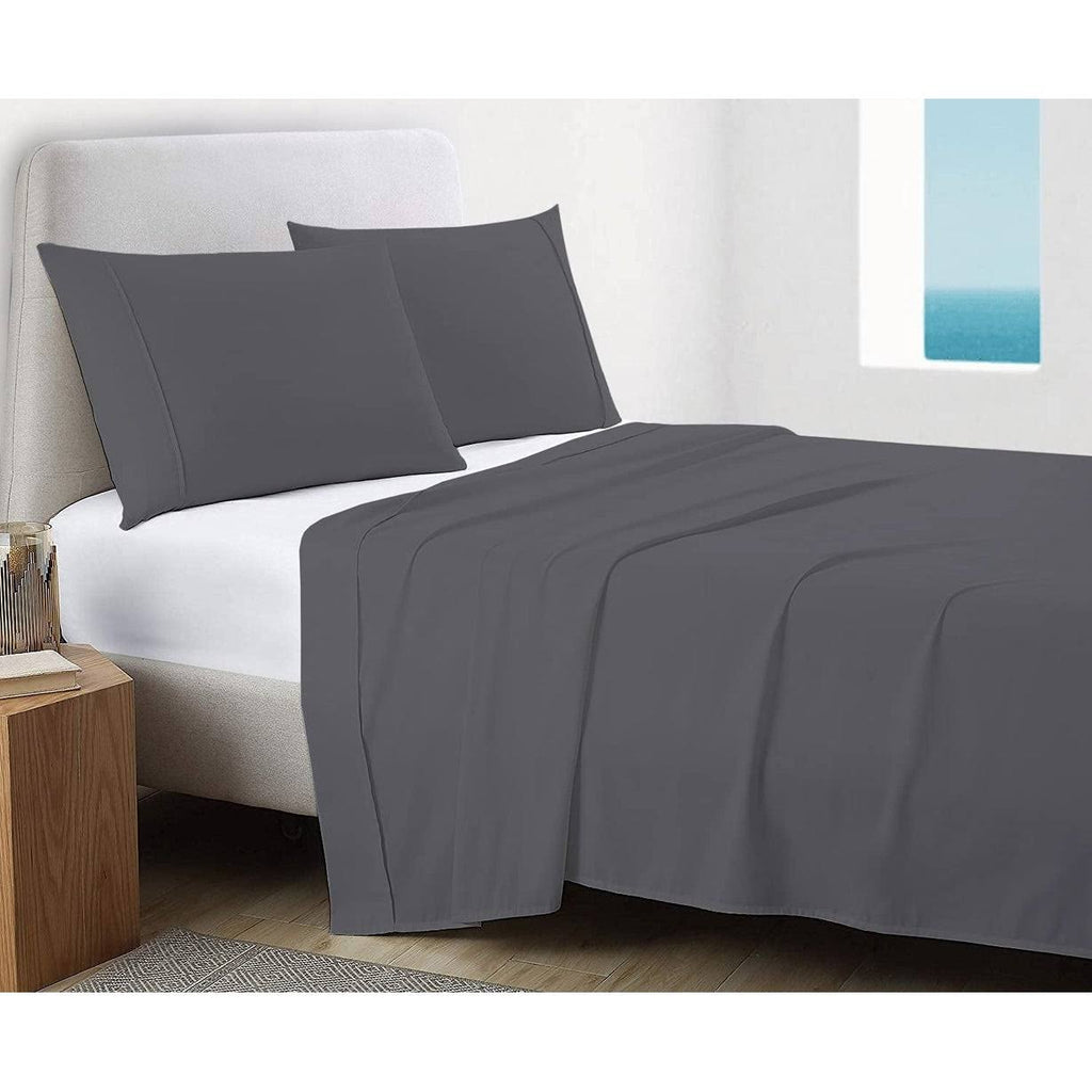 Full Sand Organic Cotton Sateen Flat Sheets S809