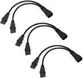 3Pack C14 to 2 x C13 Power Adapter Cable Cord 30cm E76298